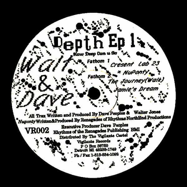WALT & DAVE / Depth EP 1 - How Deep Can U Go (12 inch)