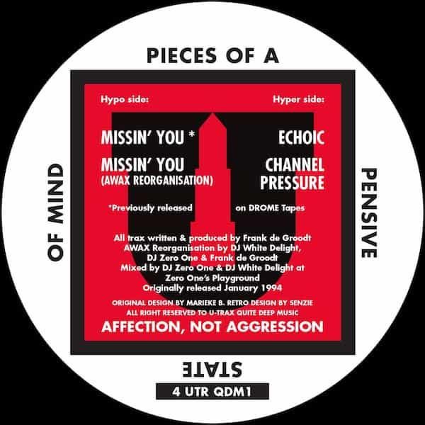 PIECES OF A PENSIVE STATE OF MIND / Pieces Of A Pensive State Of Mind (12 inch) - cover photo