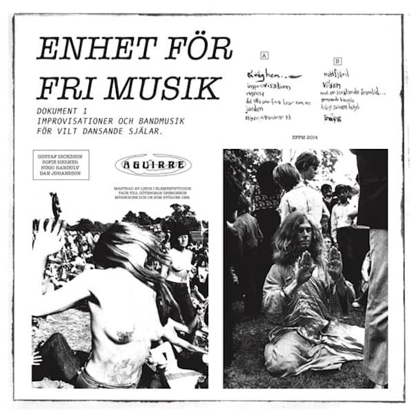 ENHET FOR FRI MUSIK / Dokument 1: Improvisationer Och Bandmusik For Vilt Dansande Sjalar (LP) - other images