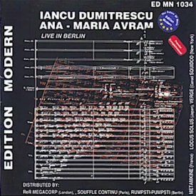 IANCU DUMITRESCU - ANA-MARIA AVRAM / Live in Berlin (2009-2014) (CD)