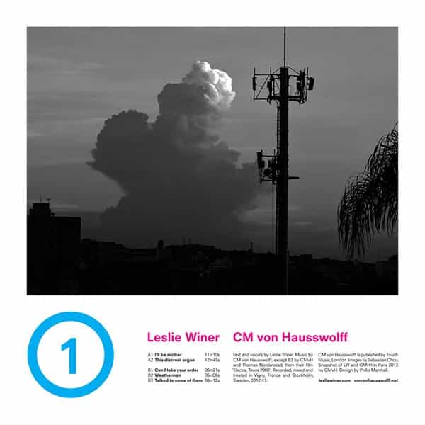 LESLIE WINER / CM VON HAUSSWOLFF / (1) (LP) Cover