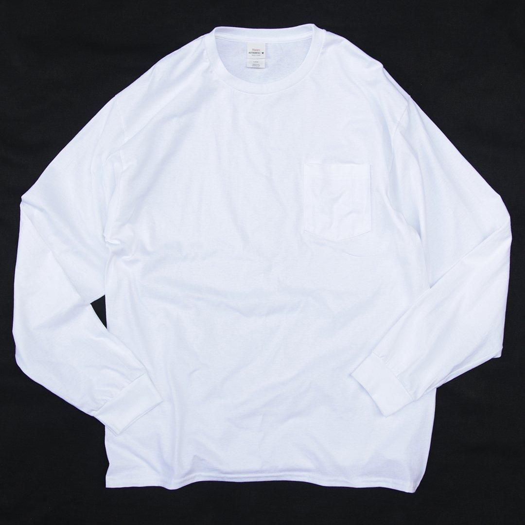 90's】【Made in USA】Hanes ロングTシャツ L コットン100