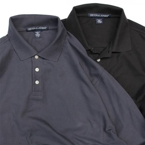 ★新品 devon&jones ×フォーシーズンズ ポロシャツ ピマコットン PROPS-STORE【アメリカンインポートアパレル＆スニーカーの