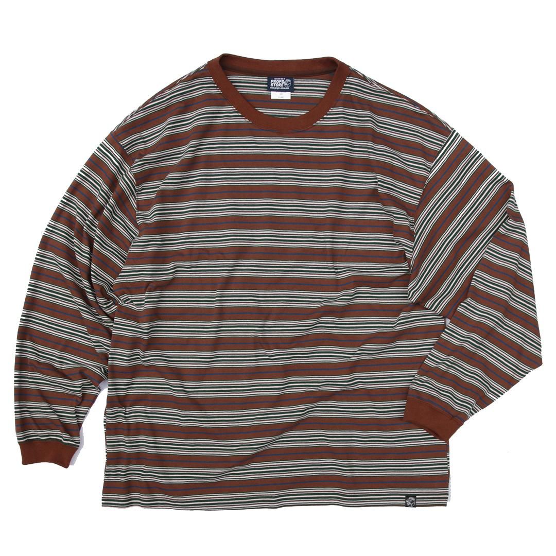 ennoyPropsstore Multi Striped L.S Tee