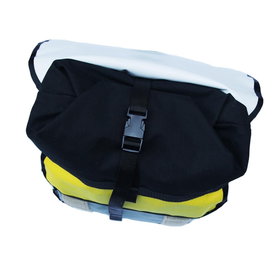 mer bags メッセンジャーバッグ MER メッセンジャーバッグ BROWN x YELLOW MER通販・取扱い rusk