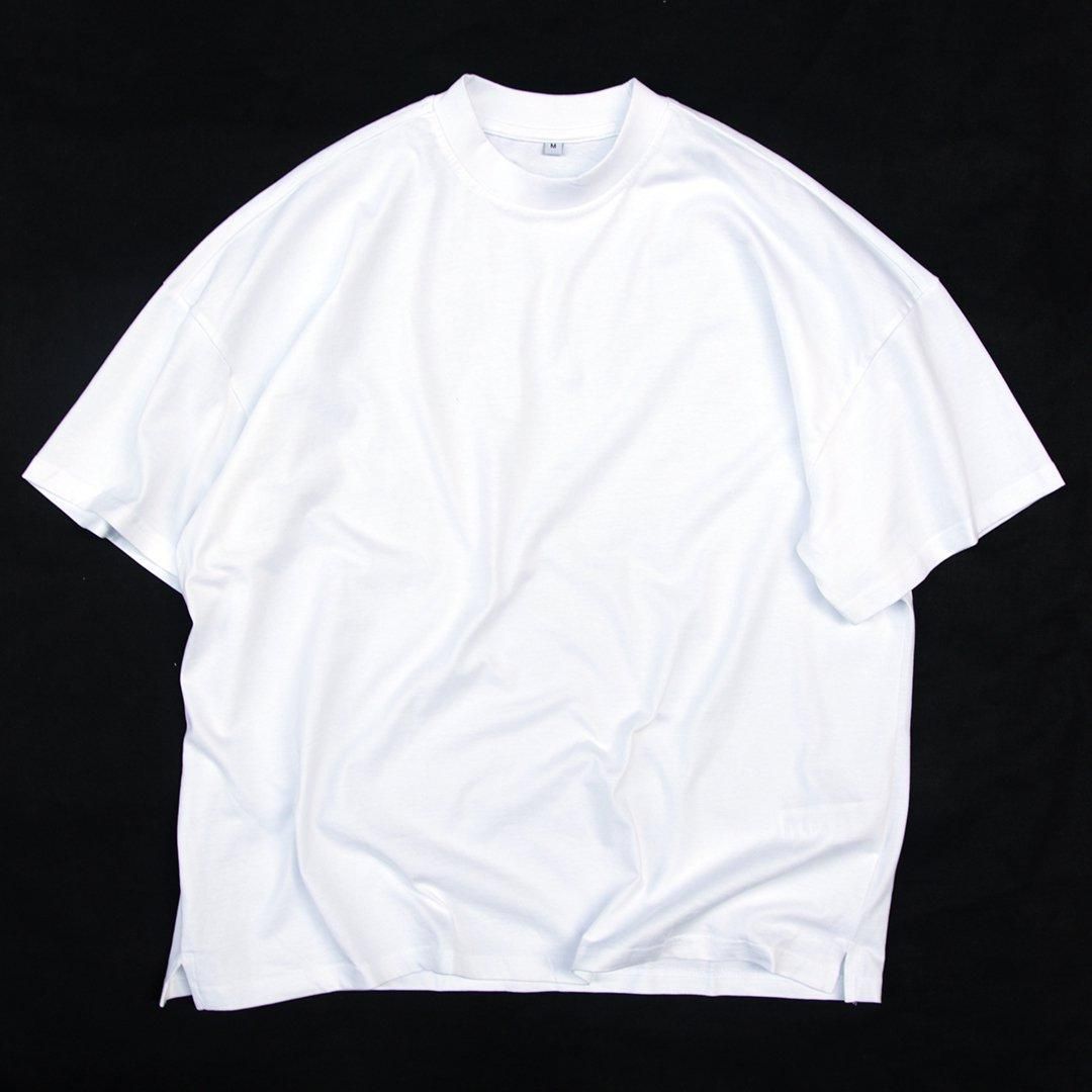 machatt mock over Tシャツ　新品タグ付き モックネックオーバーTシャツ（ホワイト） | MACHATT ONLINE STORE