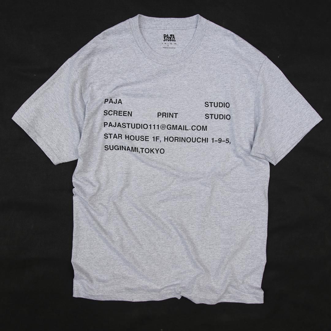 pajastudio　\"Got Wealth?\"　Tシャツ　グレー　 Lサイズ pajastudio
