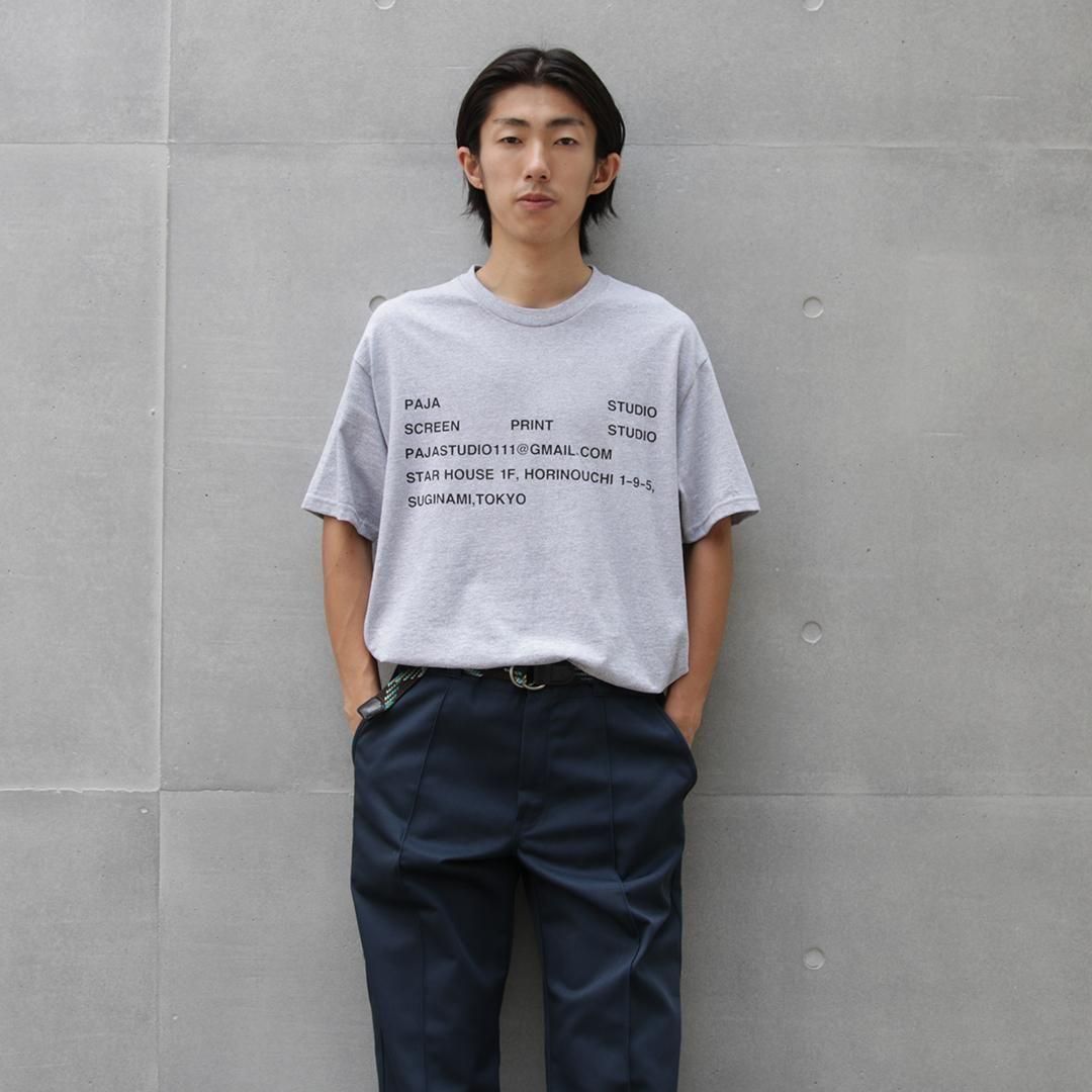pajastudio　\"Got Wealth?\"　Tシャツ　グレー　 Lサイズ pajastudio