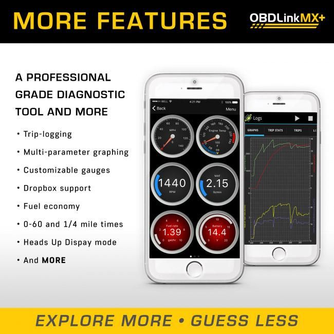 OBDLink MX+ Bluetooth Scan Tool（iOS/Android対応） - 八宝屋