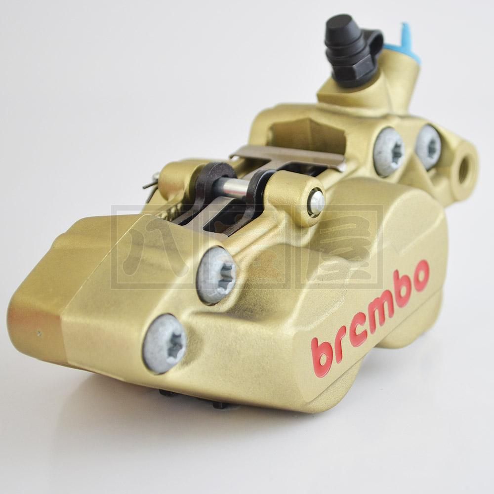 Brembo ブレーキキャリパー 48mm ゴールド 楽天市場】Brembo / ブレンボ 右 フロントブレーキキャリパー