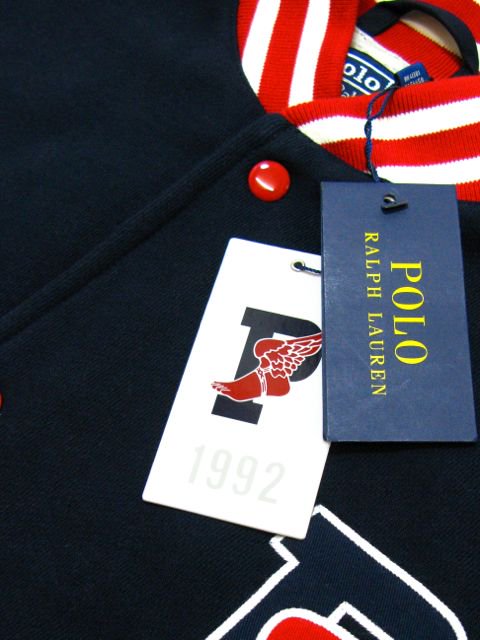 POLO Ralph Lauren] THE STADIUM 1992 P-WING TRACK JACKET - FLASH 