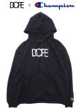 <img class='new_mark_img1' src='https://img.shop-pro.jp/img/new/icons8.gif' style='border:none;display:inline;margin:0px;padding:0px;width:auto;' />[DOPE] DOPE x Champion CLASSIC LOGO HOODIE(BK)