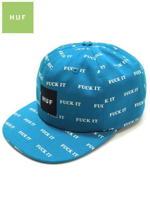 ◆HUF◆FUCK IT 6 PANEL キャップ HUF] FUCK IT 6 PANEL SNAP BACK CAP - FLASH POINT Web Shop