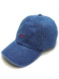 <img class='new_mark_img1' src='https://img.shop-pro.jp/img/new/icons56.gif' style='border:none;display:inline;margin:0px;padding:0px;width:auto;' />[FLASH POINT] WASH DENIM LOW CAP(Dk.IN)