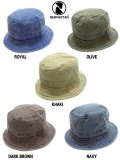 <img class='new_mark_img1' src='https://img.shop-pro.jp/img/new/icons56.gif' style='border:none;display:inline;margin:0px;padding:0px;width:auto;' />[NEWHATTAN] CLASSIC BUCKET HAT -pigment dyed-