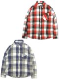 <img class='new_mark_img1' src='https://img.shop-pro.jp/img/new/icons8.gif' style='border:none;display:inline;margin:0px;padding:0px;width:auto;' />[mnml] VINTAGE FLANNEL DROP SHOULDER SHIRT