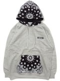 <img class='new_mark_img1' src='https://img.shop-pro.jp/img/new/icons8.gif' style='border:none;display:inline;margin:0px;padding:0px;width:auto;' />[DOUBLE STEAL] HOOD ON BANDANA PARKA(GR/OUT)