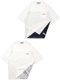 <img class='new_mark_img1' src='https://img.shop-pro.jp/img/new/icons8.gif' style='border:none;display:inline;margin:0px;padding:0px;width:auto;' />[DOUBLE STEAL] BACK FABRIC TEE