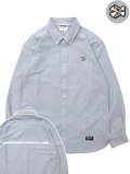<img class='new_mark_img1' src='https://img.shop-pro.jp/img/new/icons8.gif' style='border:none;display:inline;margin:0px;padding:0px;width:auto;' />[DOUBLE STEAL] D Cross Bone Oxford Shirt