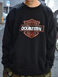 <img class='new_mark_img1' src='https://img.shop-pro.jp/img/new/icons8.gif' style='border:none;display:inline;margin:0px;padding:0px;width:auto;' />[DOUBLE STEAL] Sticker LOGO CREWNECK SWEAT