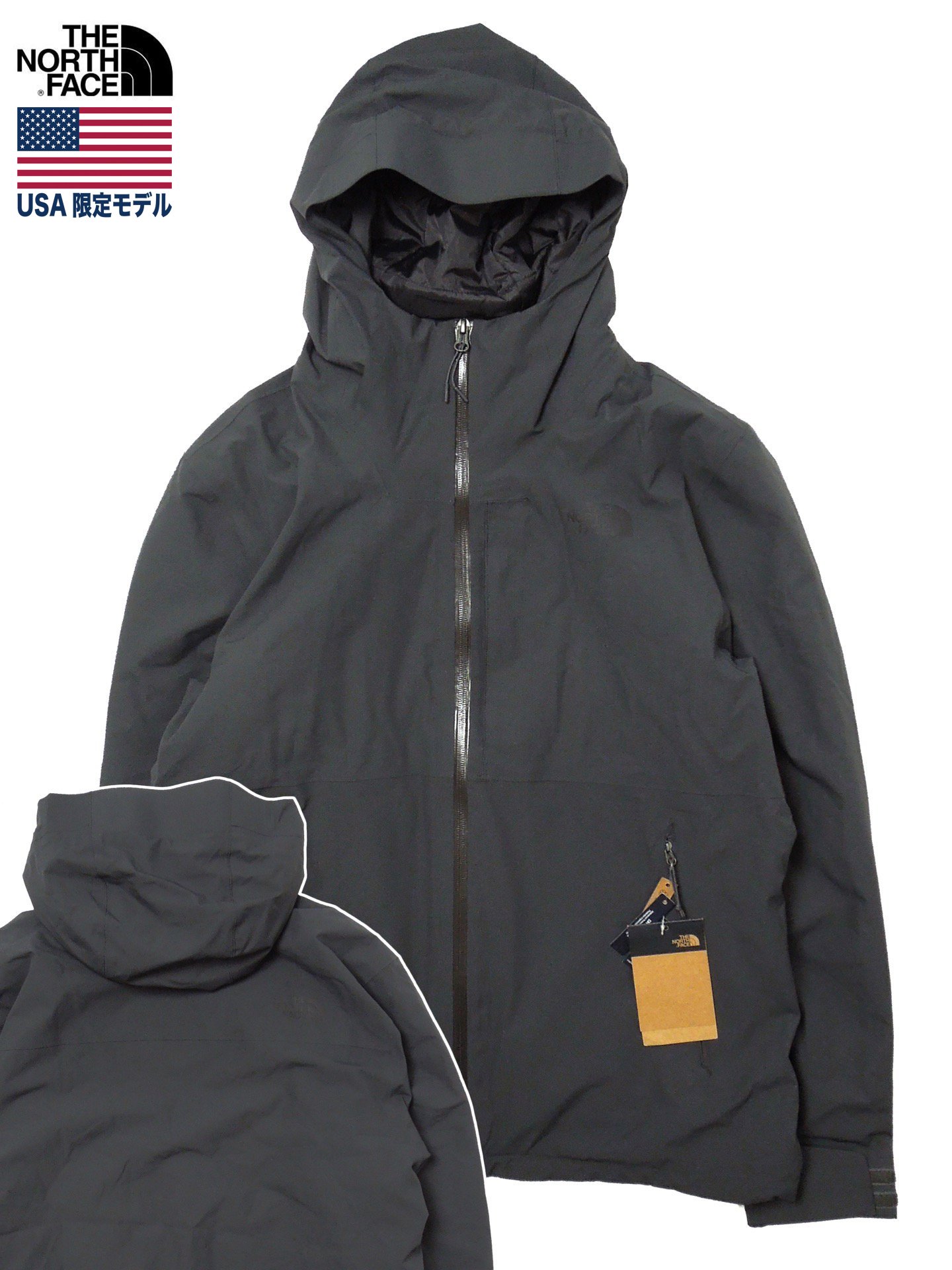 [THE NORTH FACE] INLUX INSULATED JACKET「US限定モデル」(GR) - FLASH POINT Web Shop