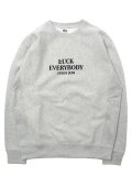 <img class='new_mark_img1' src='https://img.shop-pro.jp/img/new/icons8.gif' style='border:none;display:inline;margin:0px;padding:0px;width:auto;' />[CLUCT] LUCK EVERYBODY CREW SWEAT(GR)