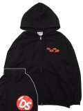 <img class='new_mark_img1' src='https://img.shop-pro.jp/img/new/icons8.gif' style='border:none;display:inline;margin:0px;padding:0px;width:auto;' />[DOUBLE STEAL] Marble LOGO ZIP PARKA(BK)