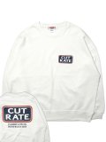 <img class='new_mark_img1' src='https://img.shop-pro.jp/img/new/icons8.gif' style='border:none;display:inline;margin:0px;padding:0px;width:auto;' />[CUTRATE] BOX LOGO DROPSHOULDER CREW NECK SWEAT