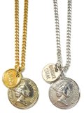 <img class='new_mark_img1' src='https://img.shop-pro.jp/img/new/icons8.gif' style='border:none;display:inline;margin:0px;padding:0px;width:auto;' />[DOUBLE STEAL] COIN NECKLACE