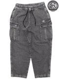 <img class='new_mark_img1' src='https://img.shop-pro.jp/img/new/icons8.gif' style='border:none;display:inline;margin:0px;padding:0px;width:auto;' />[DOUBLE STEAL] Oval Logo DENIM CARGO PANTS