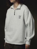 <img class='new_mark_img1' src='https://img.shop-pro.jp/img/new/icons8.gif' style='border:none;display:inline;margin:0px;padding:0px;width:auto;' />[CLUCT] OG HALF ZIP SWEAT(AS)