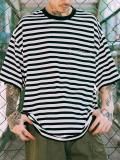 <img class='new_mark_img1' src='https://img.shop-pro.jp/img/new/icons8.gif' style='border:none;display:inline;margin:0px;padding:0px;width:auto;' />[SUBCIETY] HEAVY OZ. BORDER TEE