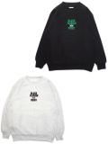 <img class='new_mark_img1' src='https://img.shop-pro.jp/img/new/icons56.gif' style='border:none;display:inline;margin:0px;padding:0px;width:auto;' />[FLASH POINT] B.F.P LOGO HEAVY WEIGHT C/N SWEAT(BK/AS)