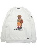 <img class='new_mark_img1' src='https://img.shop-pro.jp/img/new/icons8.gif' style='border:none;display:inline;margin:0px;padding:0px;width:auto;' />[MANIC DEE] LA23 BEAR CREW SWEAT
