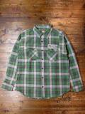 [FLASH POINT] HEAVY FLANNEL CHECK SHIRTS(GR)