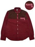 <img class='new_mark_img1' src='https://img.shop-pro.jp/img/new/icons8.gif' style='border:none;display:inline;margin:0px;padding:0px;width:auto;' />[FLASH POINT] FLANNEL COMBI SHIRTS(BU)