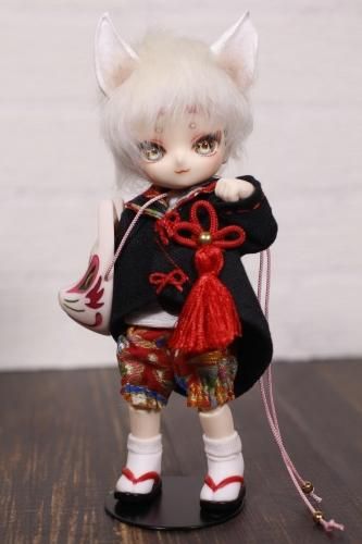 抽選No.12】オビツ11きつねの子 まめるり亭ぽぴー - ブライス