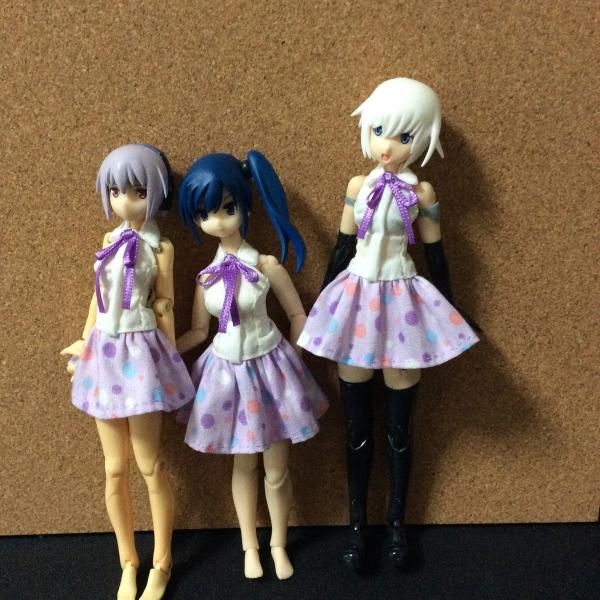 2点セット！ 80cmのドールまで可能！ドレス ワンピース SDGR
