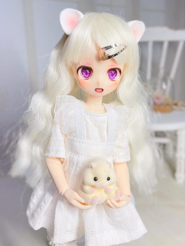 抽選No.2】オビツ24M-01 ホワイティ肌カスタムドールフルセットまめ