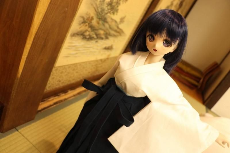 受注】DD・Dy 巫女服フルセット（紺） Angel pafait - ブライス