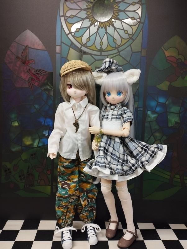 出窓ドールハウス　背景ボード　撮影ボード ドールハウス 撮影背景ボード ハンドメイド☆コーナールーム