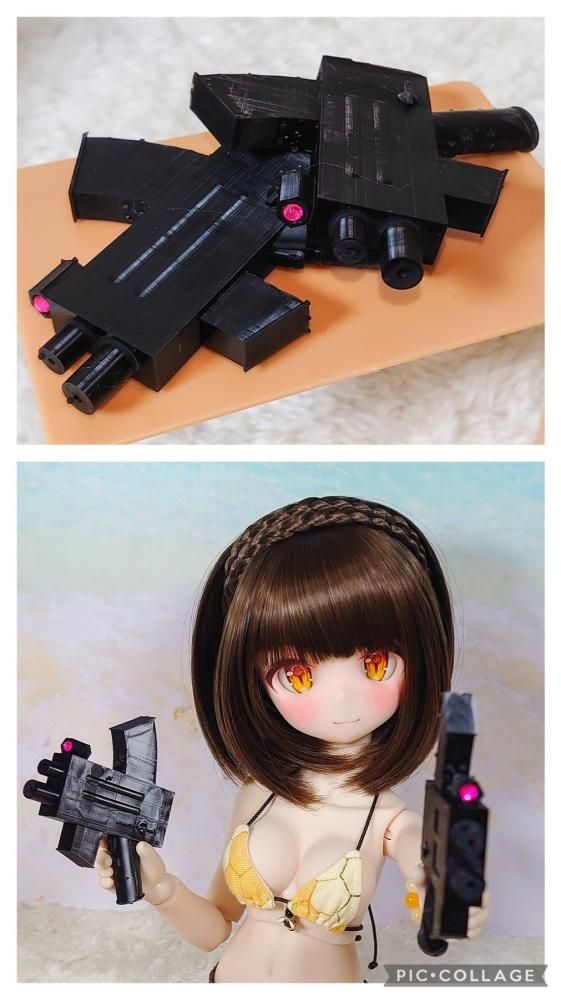 ガレージキット】MDDスケール0.75mmマシンガンPuellaArma ガレージキット】MDDスケール0.75mmマシンガンPuellaArma