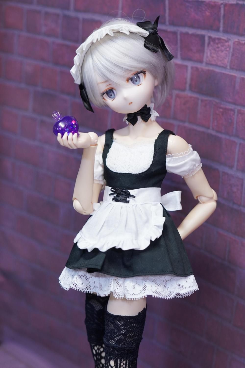 めいどるちぇ メイド服紫色 Mサイズ メイド服 紫 コスプレ - メルカリ
