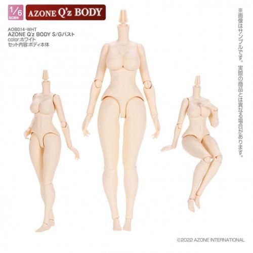 <img class='new_mark_img1' src='https://img.shop-pro.jp/img/new/icons5.gif' style='border:none;display:inline;margin:0px;padding:0px;width:auto;' />1/6 AZONE Qz BODY SGХ