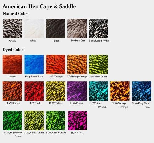 WHITING AMERICAN HEN CAPE (アメリカン・ヘンケープ