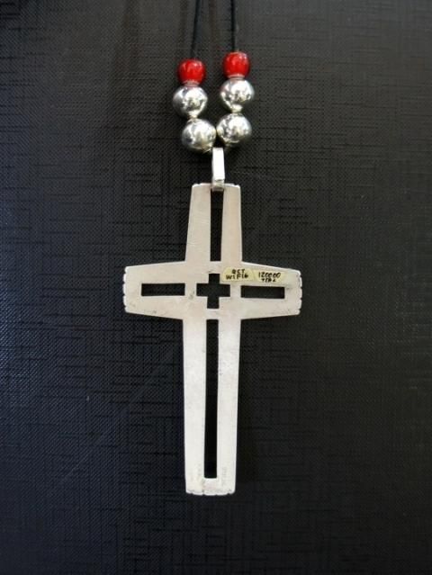 Waddie Crazy Horse シングルクロス シルバーネックレス WADDIE CRAZY HORSE ワディ クレイジー ホース クロス