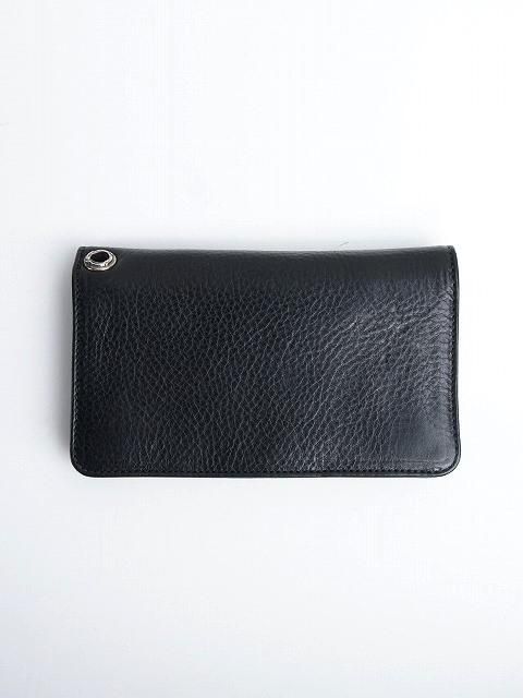 CHROME HEARTS WALLET-1ZIP HONOLULU 購入 CHROMEHEARTS/1Zip Wallet Cross Button Black Heavy Leather