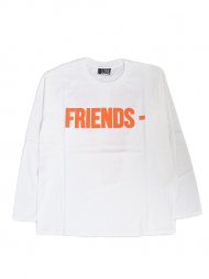 VLONE/FRIENDS LS TEE(WHITE)<img class='new_mark_img2' src='https://img.shop-pro.jp/img/new/icons50.gif' style='border:none;display:inline;margin:0px;padding:0px;width:auto;' />
