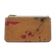 VASCO/PAINT LEATHER ZIP MINI WALLET<img class='new_mark_img2' src='https://img.shop-pro.jp/img/new/icons1.gif' style='border:none;display:inline;margin:0px;padding:0px;width:auto;' />