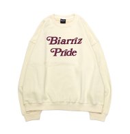 MARBLES/CREW NECK SWEAT(BIARRITZ PRIDE)(IVORY)<img class='new_mark_img2' src='https://img.shop-pro.jp/img/new/icons1.gif' style='border:none;display:inline;margin:0px;padding:0px;width:auto;' />